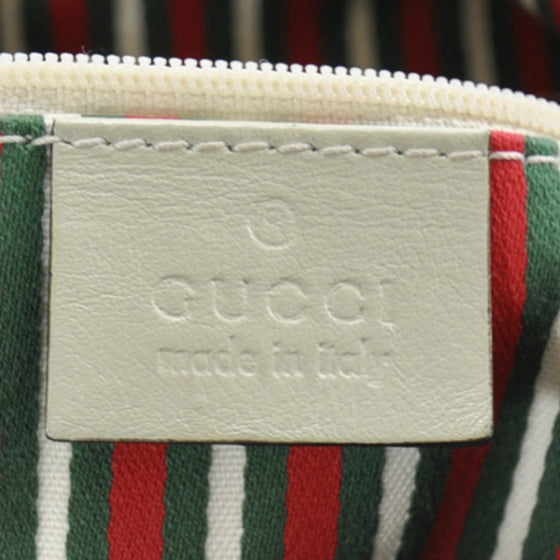 Gucci Lambskin Medium New Britt Hobo Ivory 7 of 9