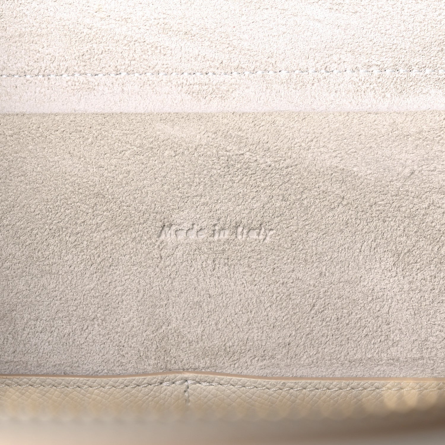 Celine Grained Calfskin Mini Belt Bag White 7 of 18