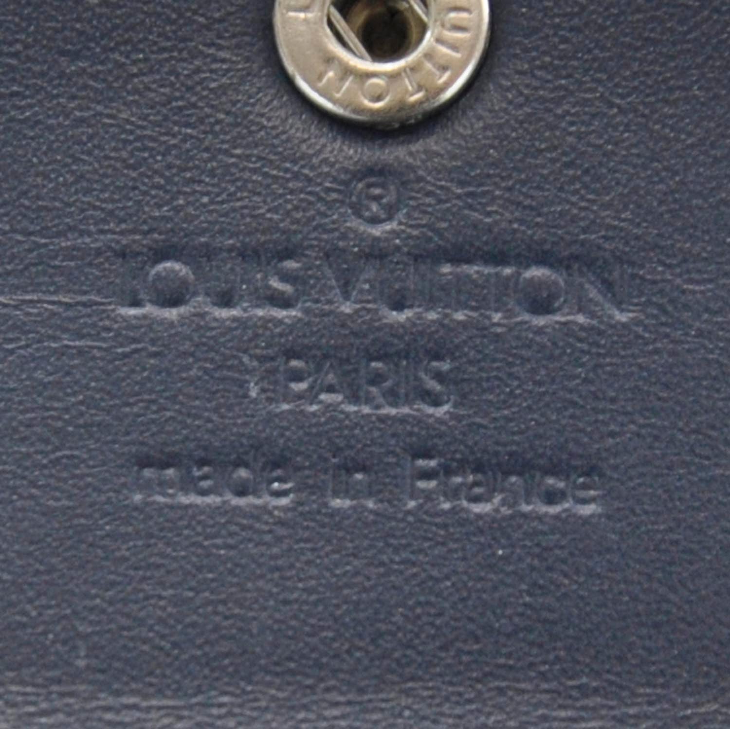 Louis Vuitton Mat Monogram Ludlow Wallet Blue 6 of 7