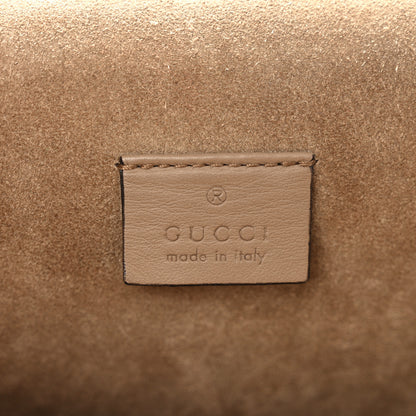 Gucci GG Supreme Monogram Bee Embroidered Medium Dionysus Shoulder Bag Taupe 6 of 13