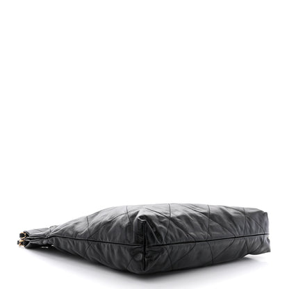 Chanel Shiny Calfskin Quilted Chanel 22 Black 5 of 11