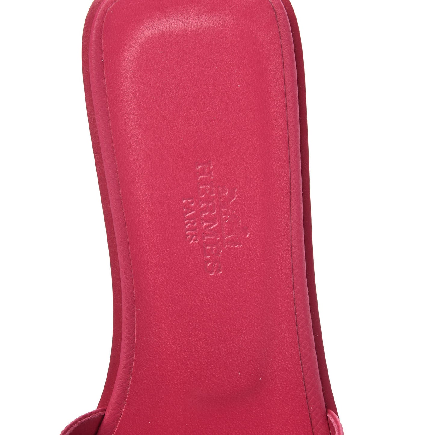 Epsom Oran Sandals 35.5 Rouge Azalee