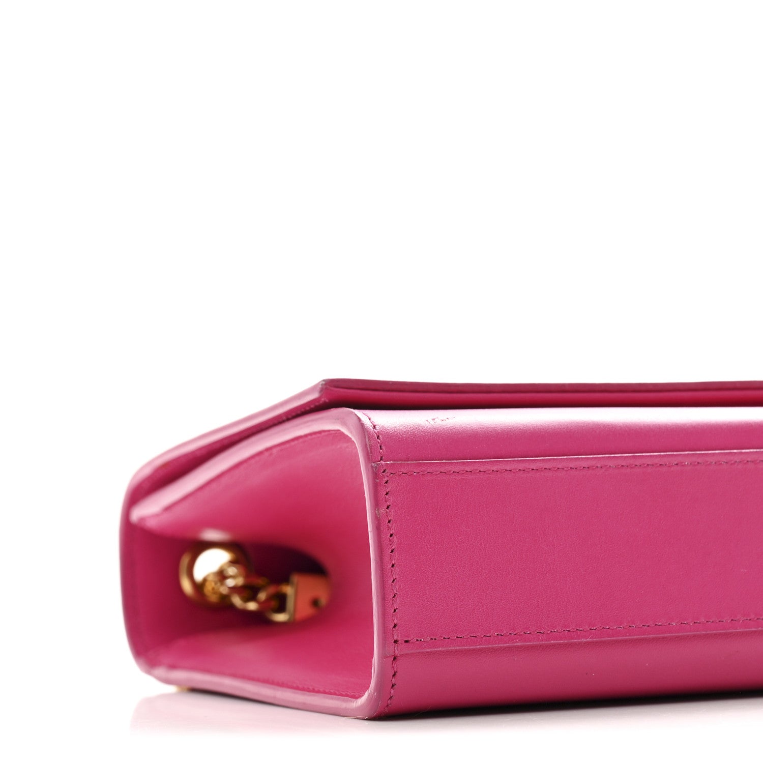 Saint Laurent Smooth Calfskin Medium Classic Monogram Kate Tassel Satchel Fuchsia 9 of 11