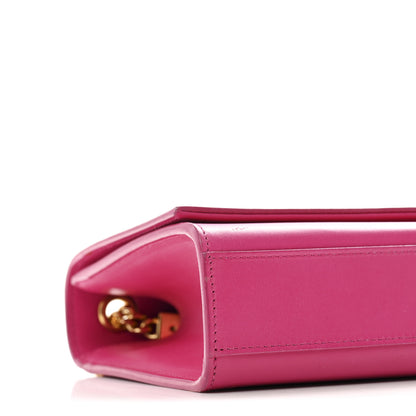 Saint Laurent Smooth Calfskin Medium Classic Monogram Kate Tassel Satchel Fuchsia 9 of 11