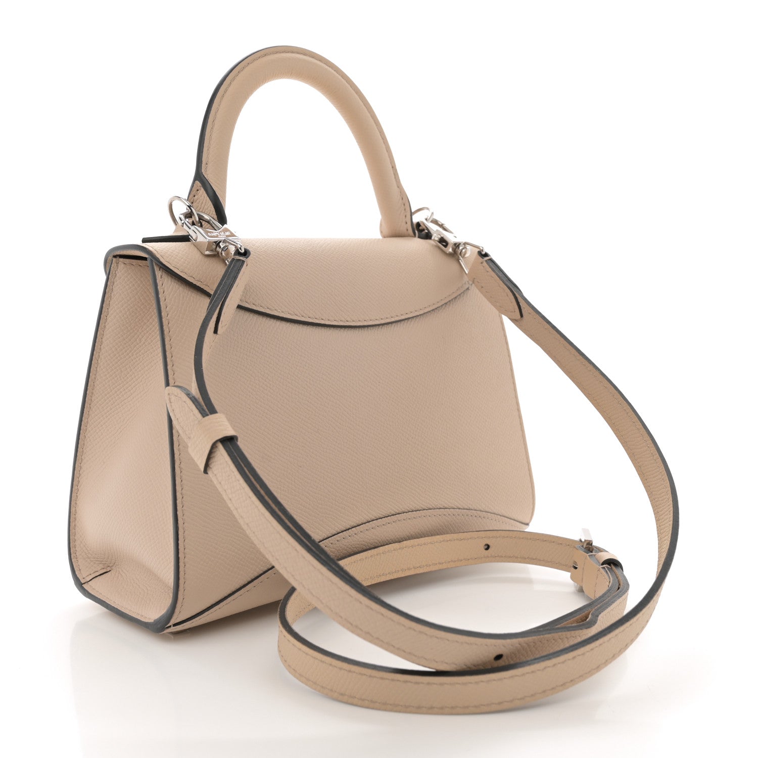 Moynat Carat Calfskin Gabrielle BB Powder 3 of 11