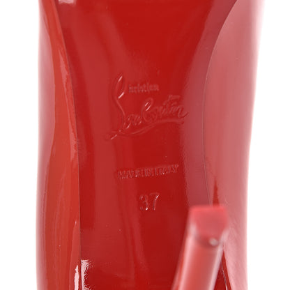 Christian Louboutin Patent Pigalle 100 Pumps 37 Bisou 6 of 8