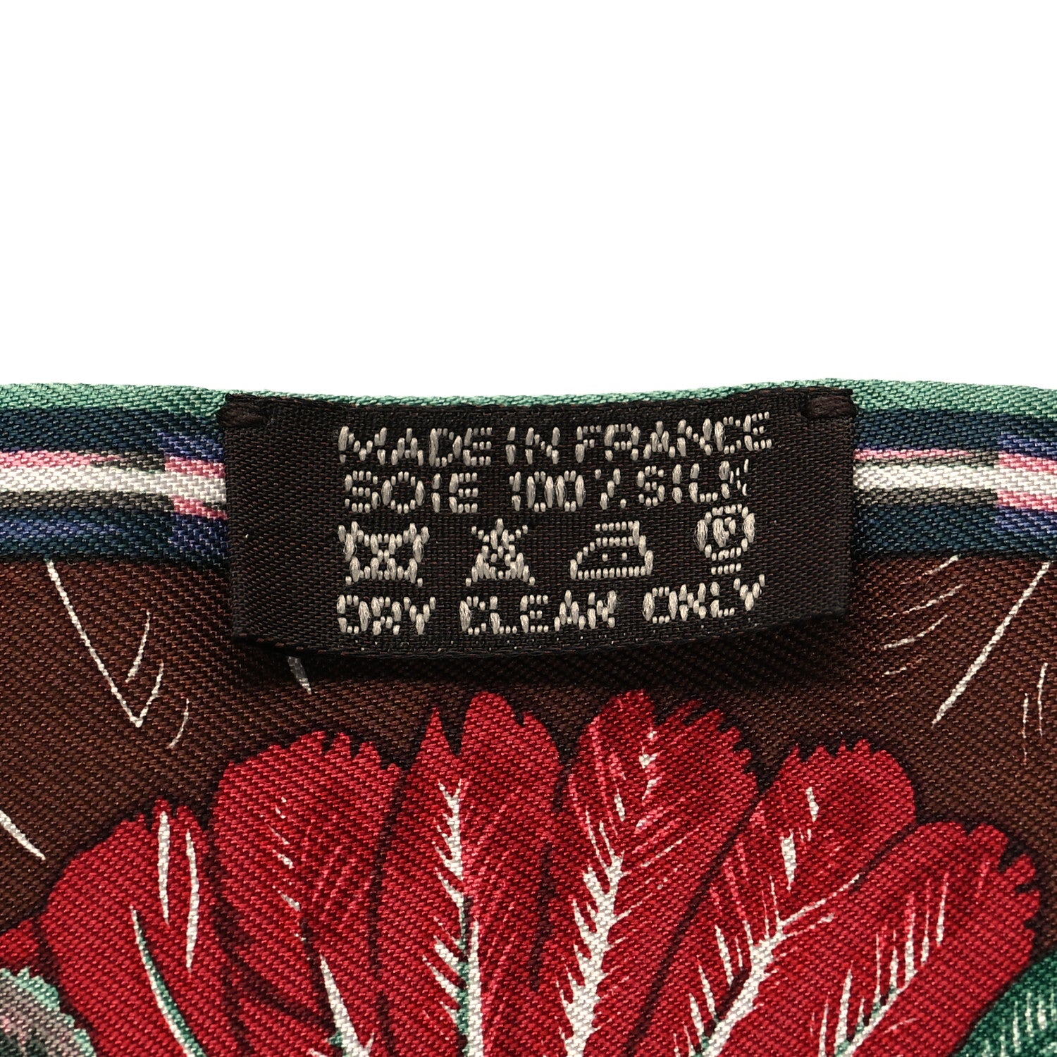 Hermes Silk Brazil Twilly 3 of 4