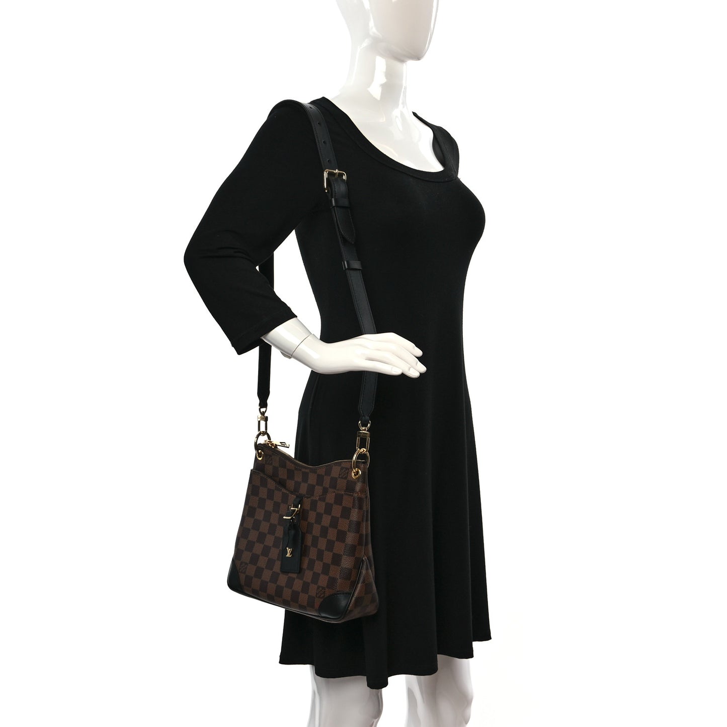 Damier Ebene Odeon PM Black