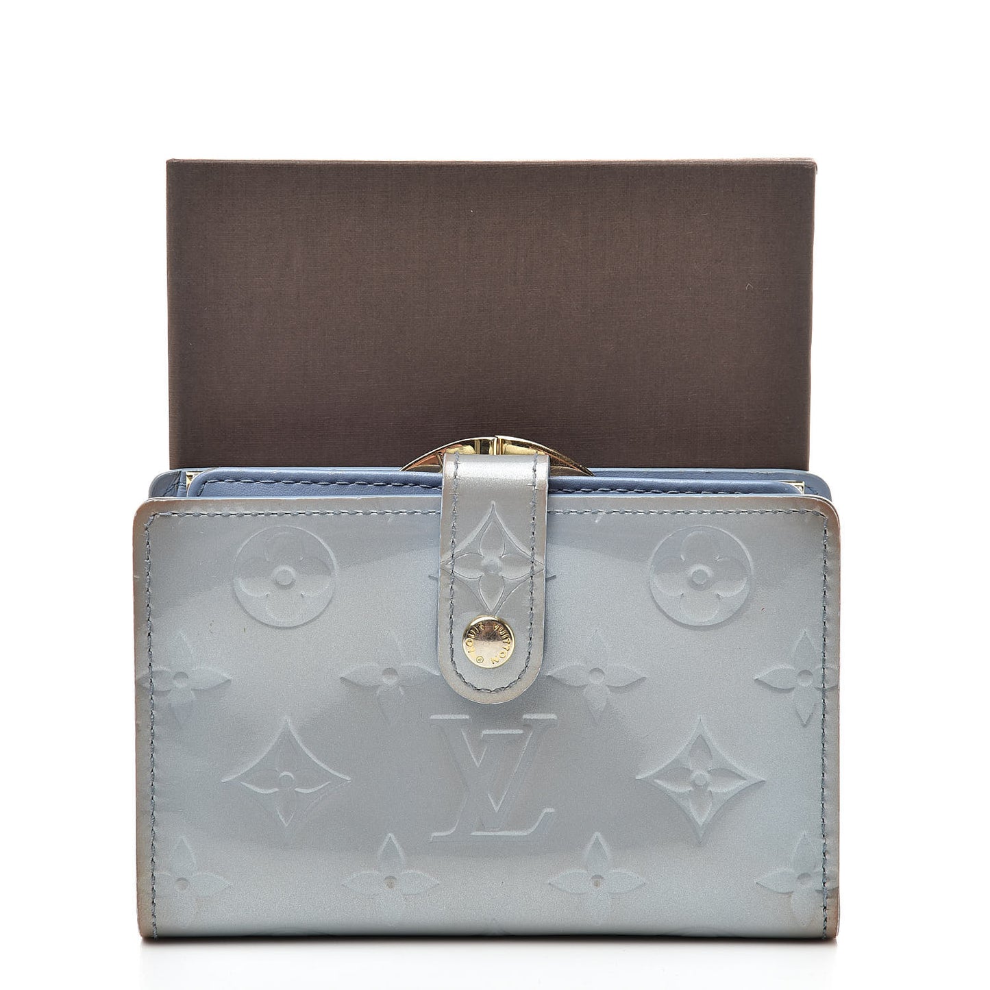 Vernis French Purse Wallet Baby Blue