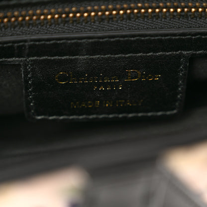 Christian Dior Calfskin Embroidered Kaleidiorscopic Saddle Bag Multicolor 7 of 10