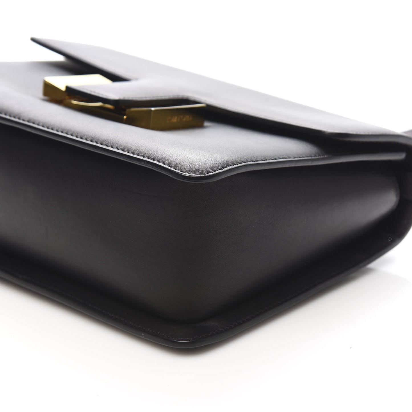 Calfskin Medium Sienna Crossbody Bag Black