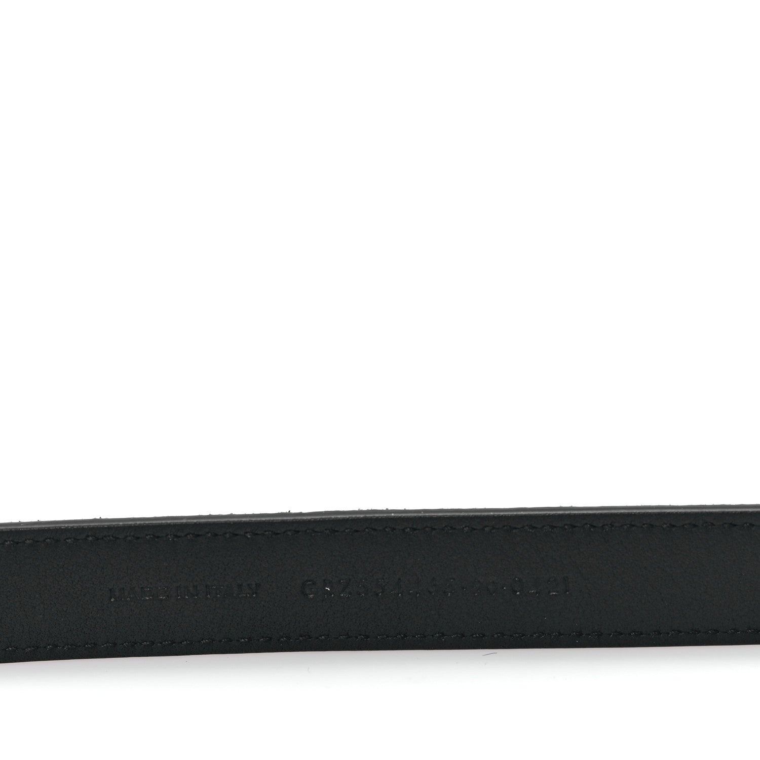 Saint Laurent Suede Calfskin Monogram Square Buckle Belt 90 36 Black 4 of 5