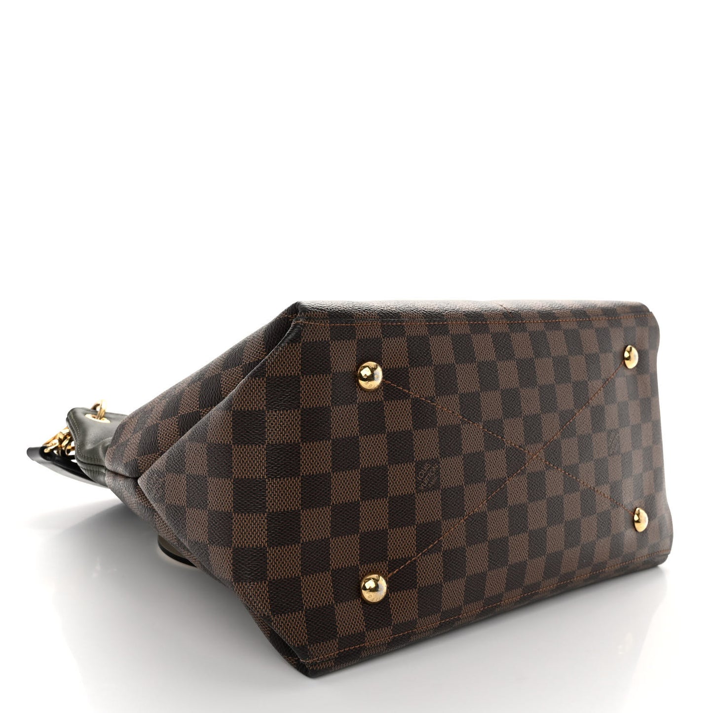 Damier Ebene Calfskin Maida Khaki