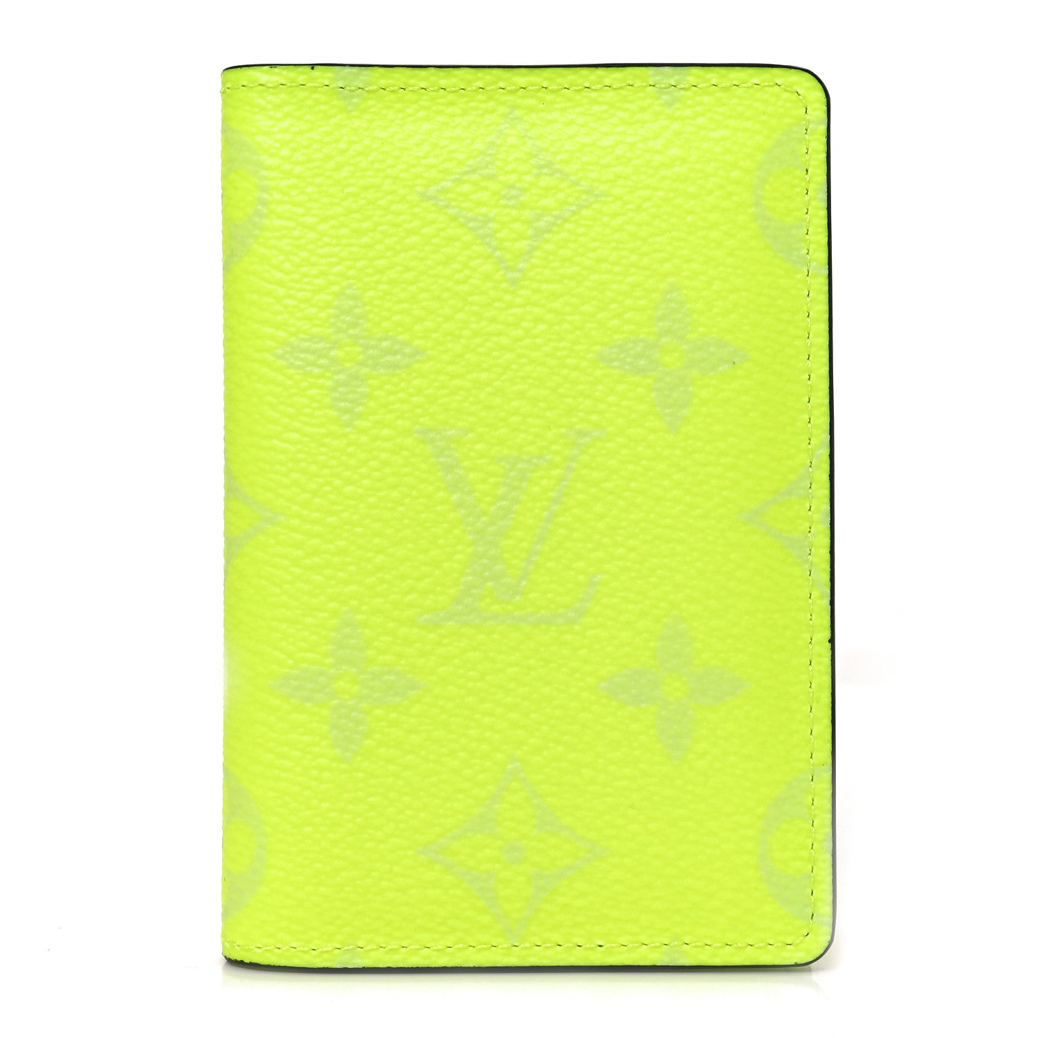 Louis Vuitton Taigarama Pocket Organizer Neon Yellow 1 of 7