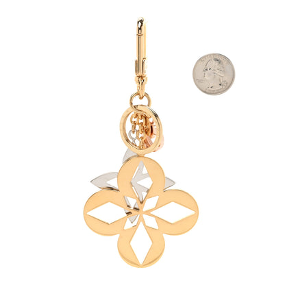Louis Vuitton Malletage Blossom Bag Charm Key Holder 2 of 5