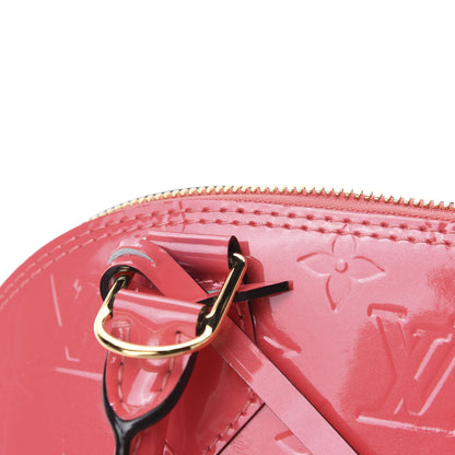 Louis Vuitton Vernis Alma BB Rose Litchi 9 of 13