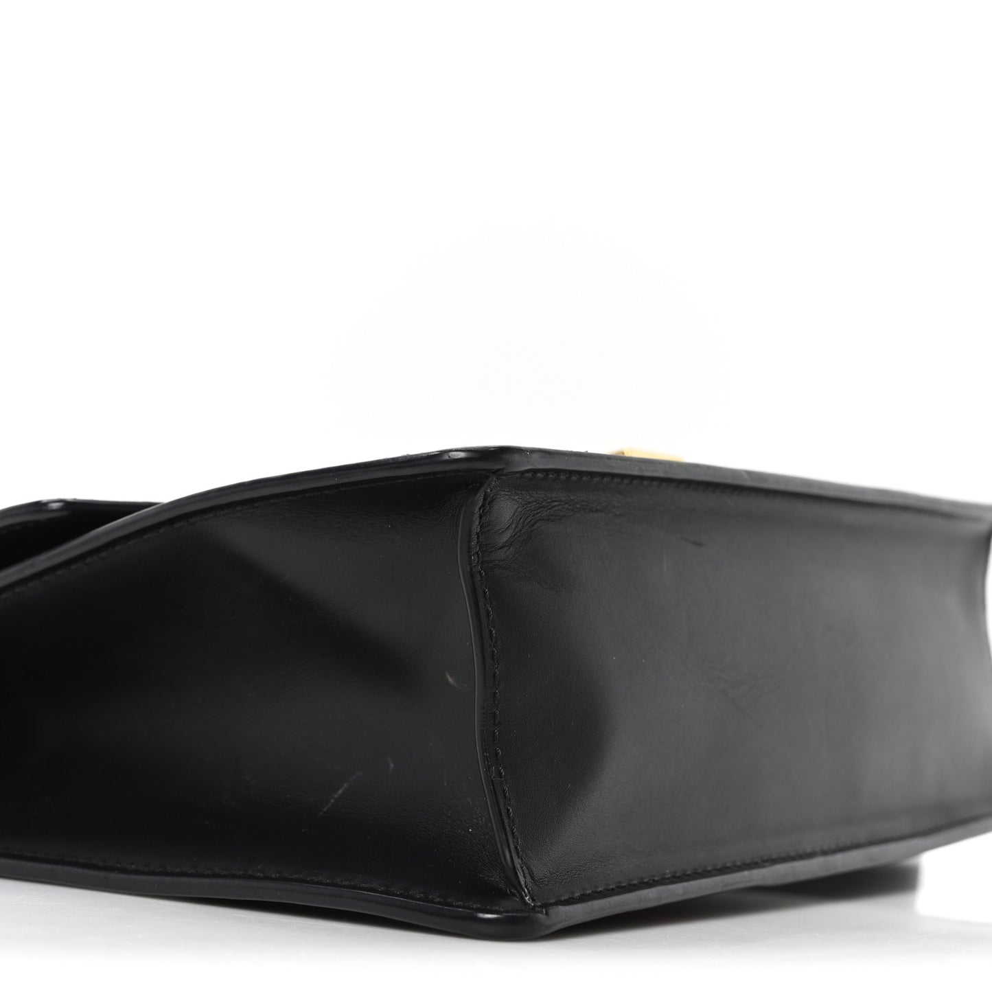 Calfskin Small Sylvie Shoulder Bag Black