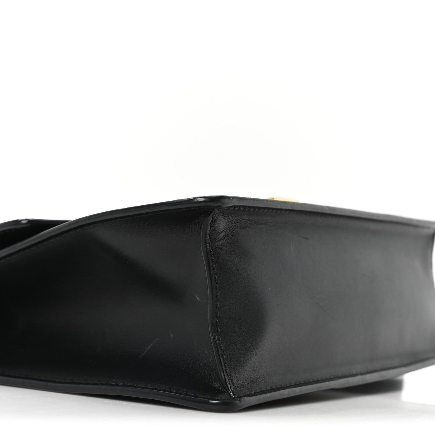 Gucci Calfskin Small Sylvie Shoulder Bag Black 9 of 10