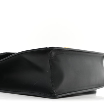 Gucci Calfskin Small Sylvie Shoulder Bag Black 9 of 10