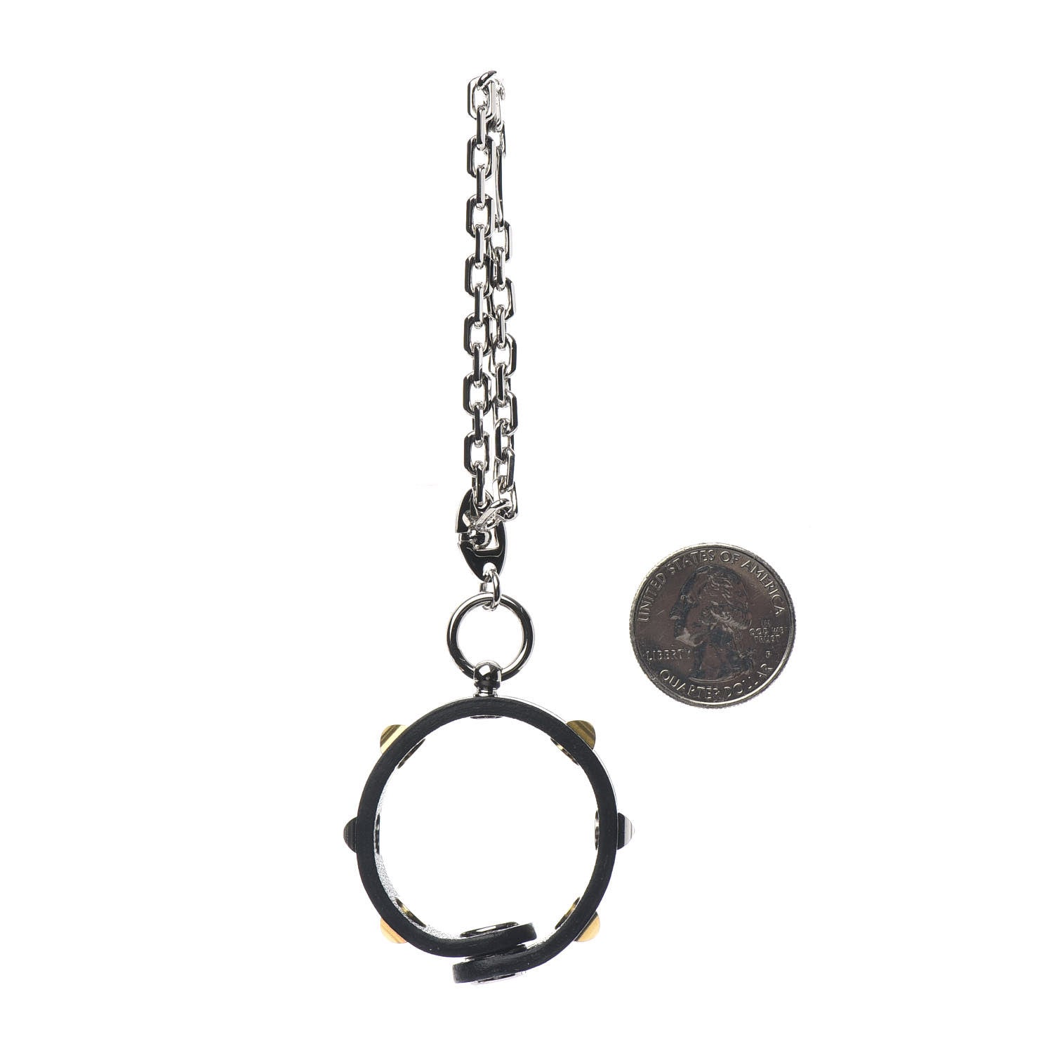 Hermes Swift Dog Clous Glove Holder Charm Black 2 of 4