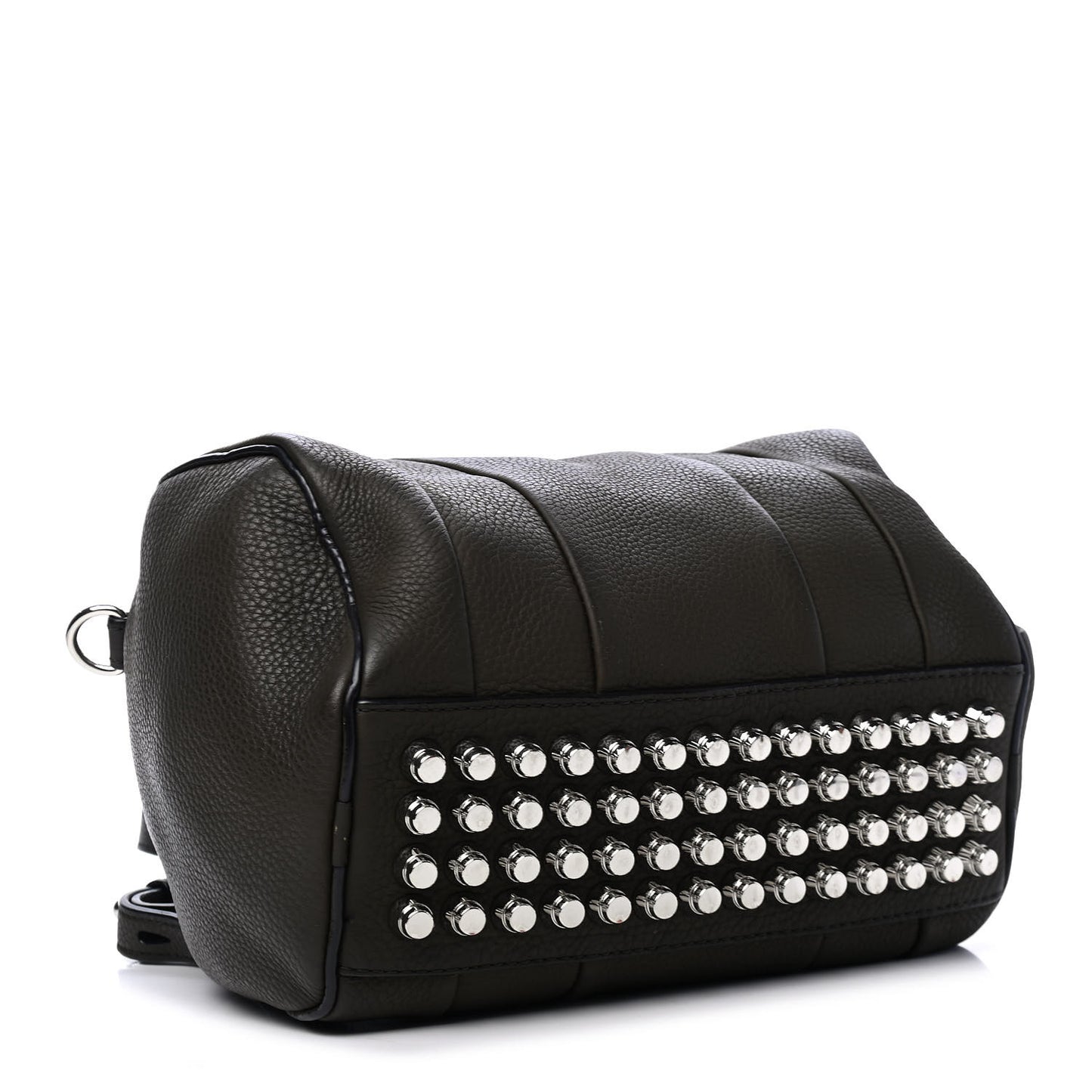 Pebbled Lambskin Rockie Black Rhodium Hardware