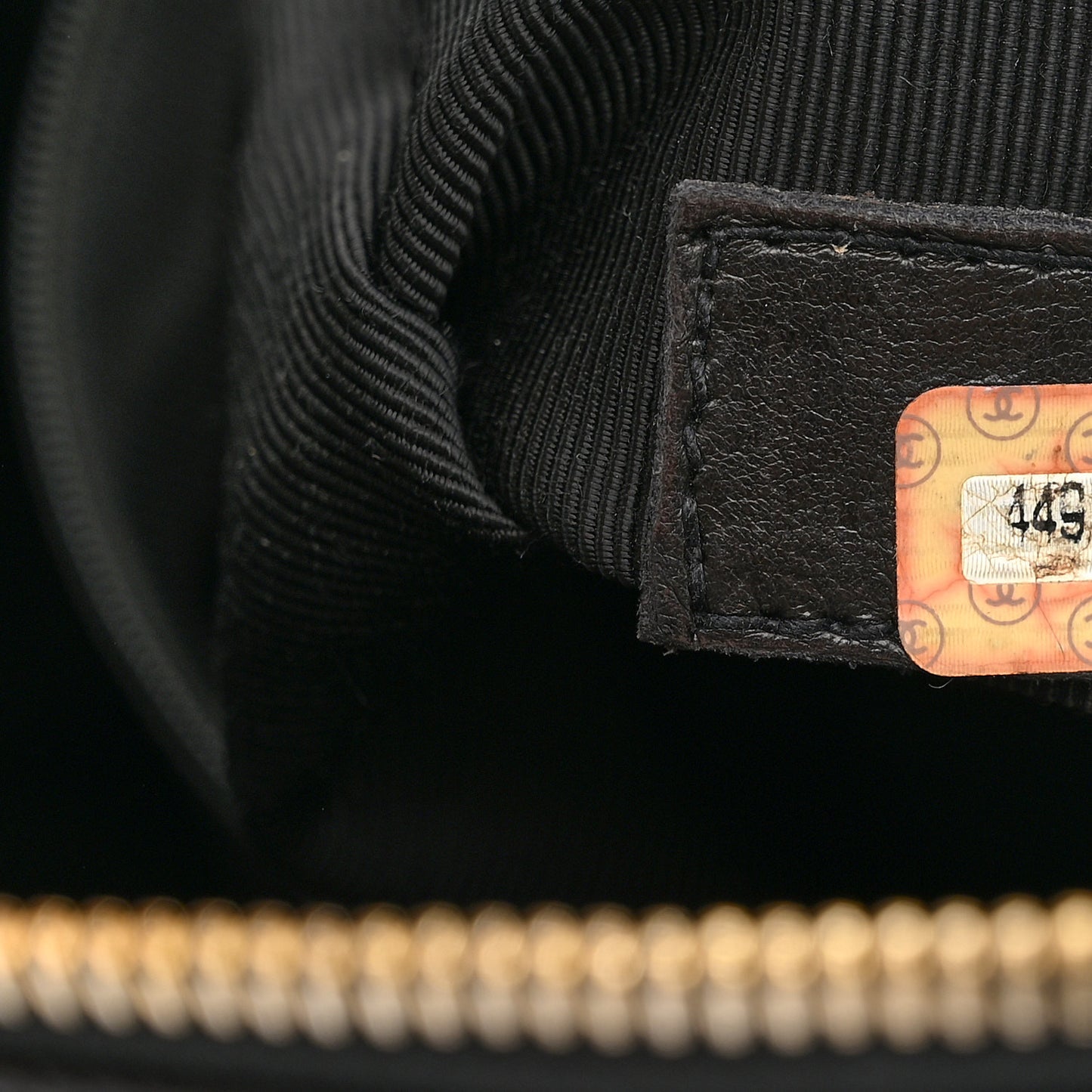 Caviar Triple CC Shoulder Bag Black