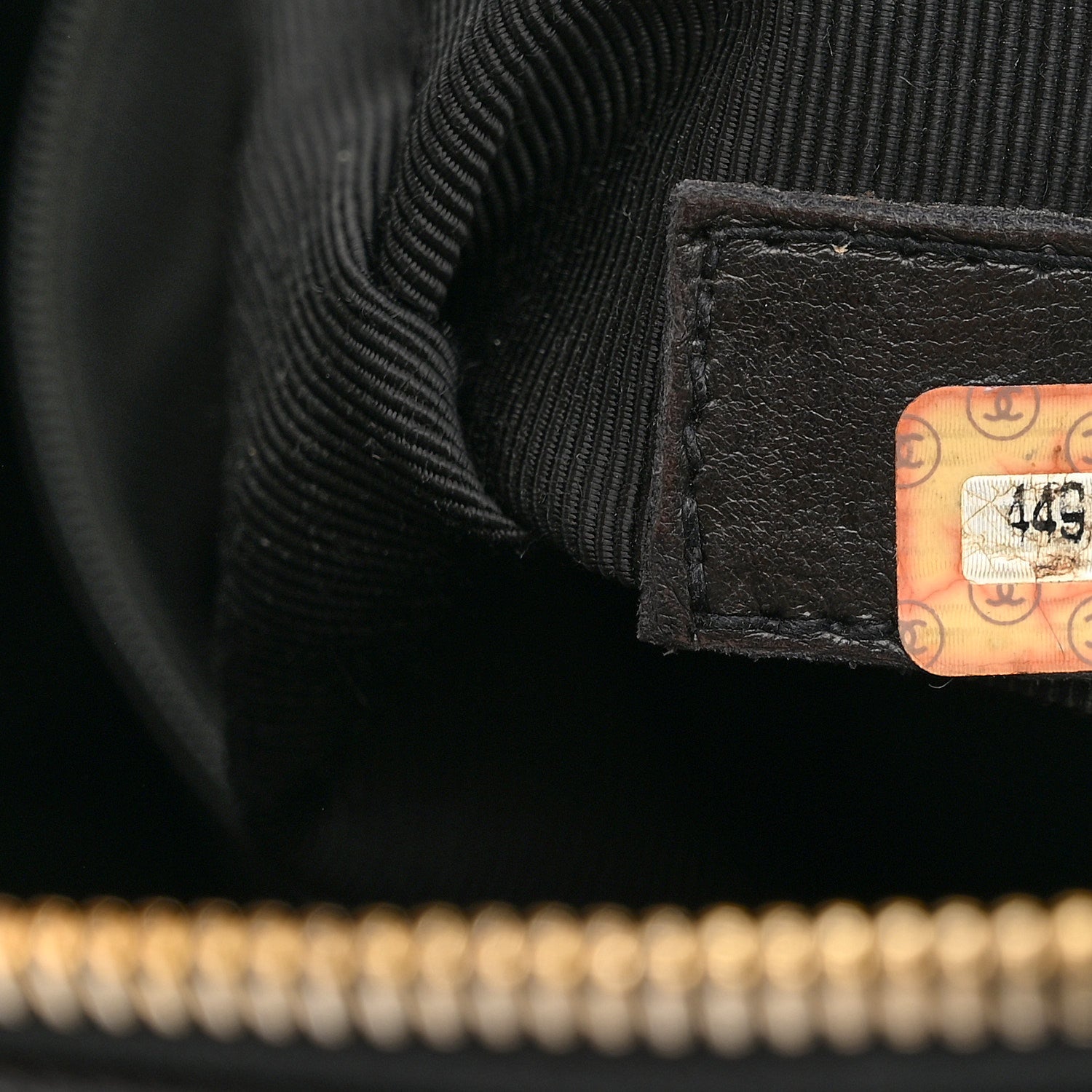 Chanel Caviar Triple CC Shoulder Bag Black 8 of 12