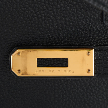 Hermes Togo Birkin 30 Black 8 of 24
