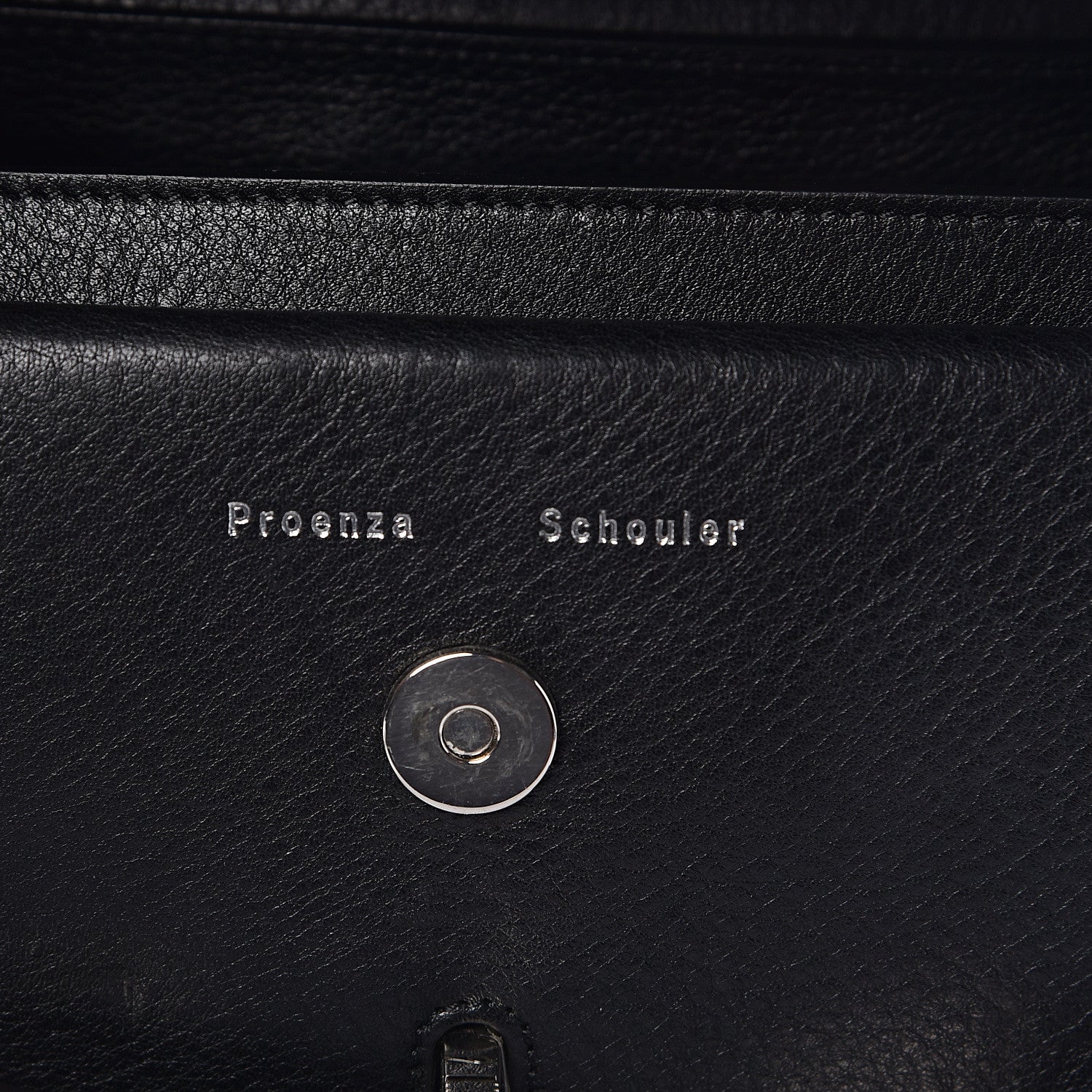 Proenza Schouler Calfskin PS11 Classic Shoulder Bag Black 6 of 10