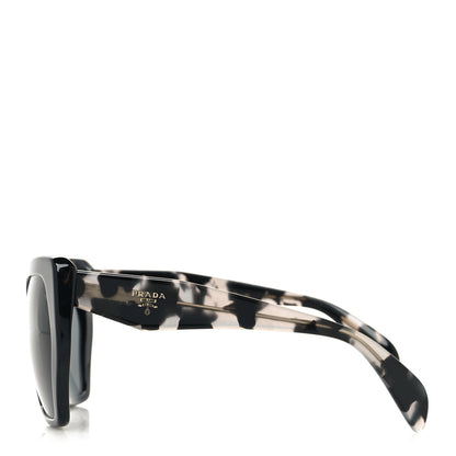 Prada Acetate Sunglasses SPR 16R Black Tortoise Grey 3 of 7