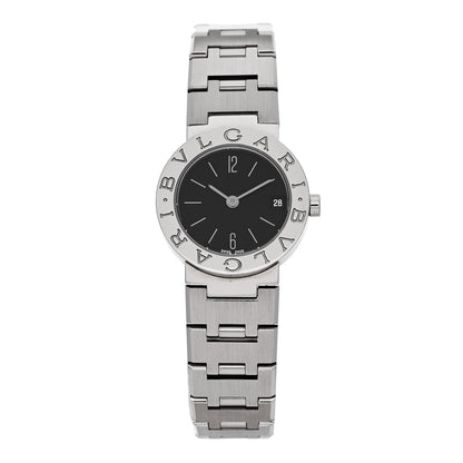 Bulgari Stainless Steel 23mm Quartz Watch Black 1 of 4