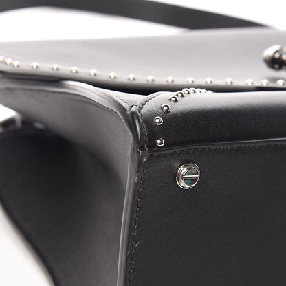 Givenchy Calfskin Studded Small Obsedia Satchel Black 10 of 15
