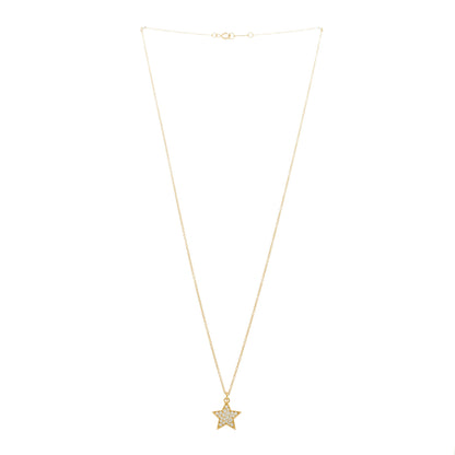 Tiffany 18K Yellow Gold Diamond Paloma Picasso Star Pendant Necklace 3 of 5
