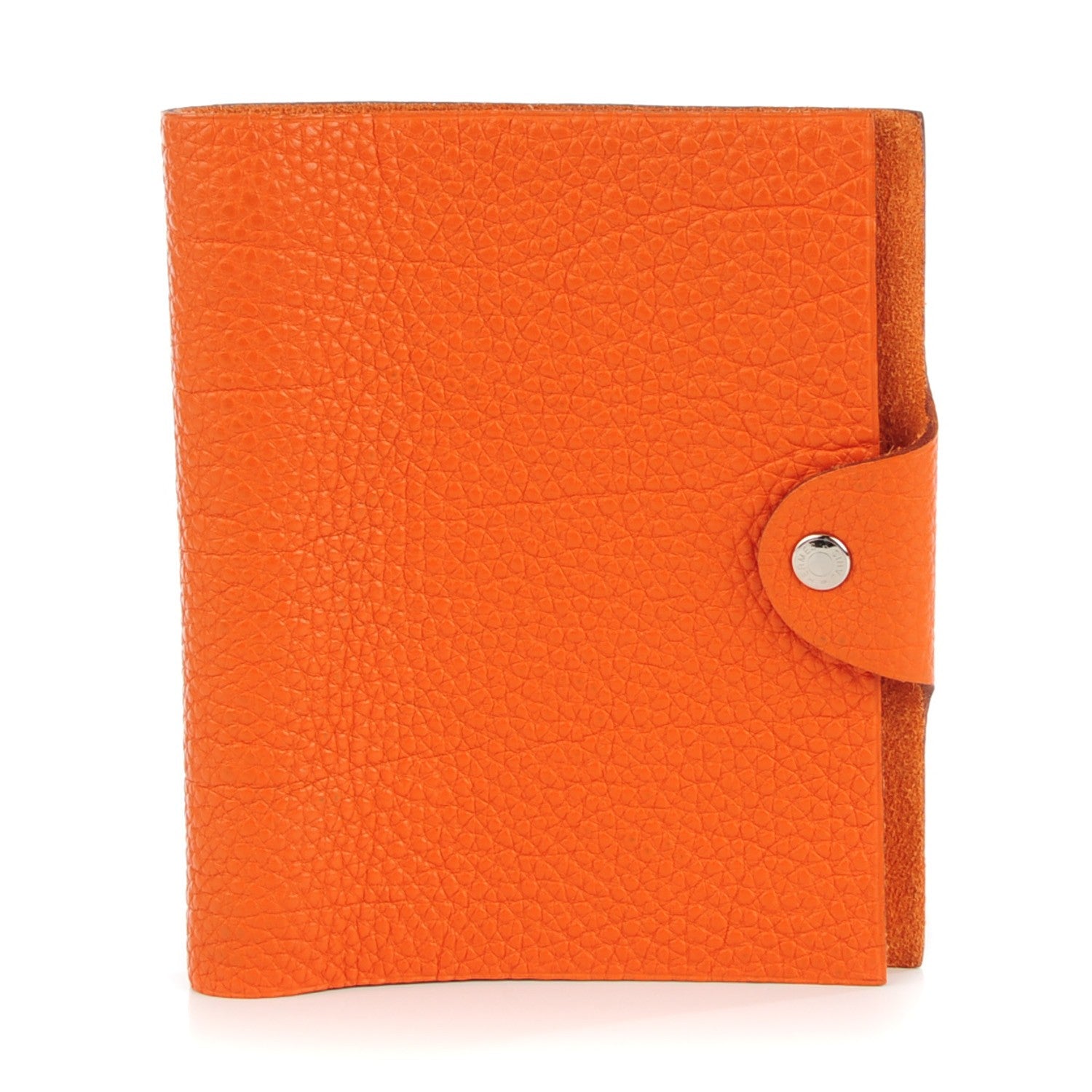 Hermes Togo Ulysse PM Agenda Cover Orange 1 of 9