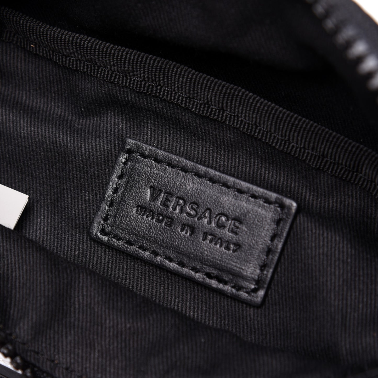 Nylon Logo Belt Bag Black