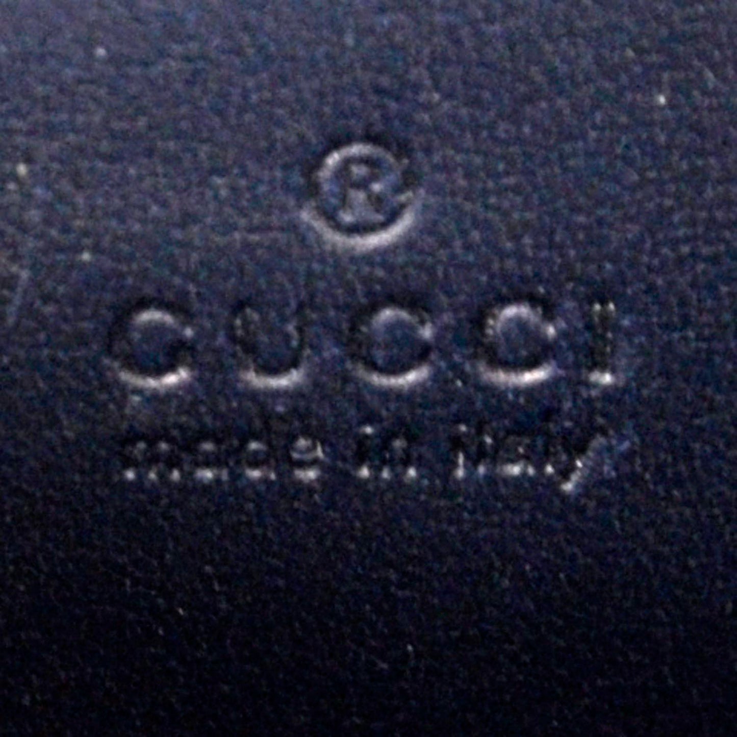 Monogram Web Compact Wallet Navy