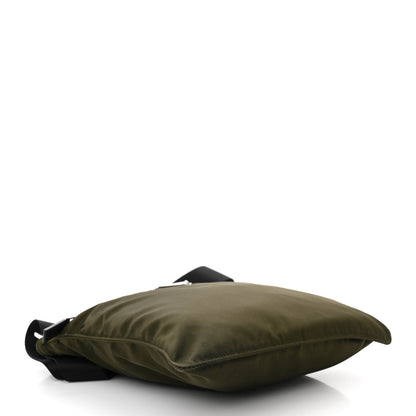 Prada Nylon Vela Sport Flat Messenger Bag Bruciato 4 of 9
