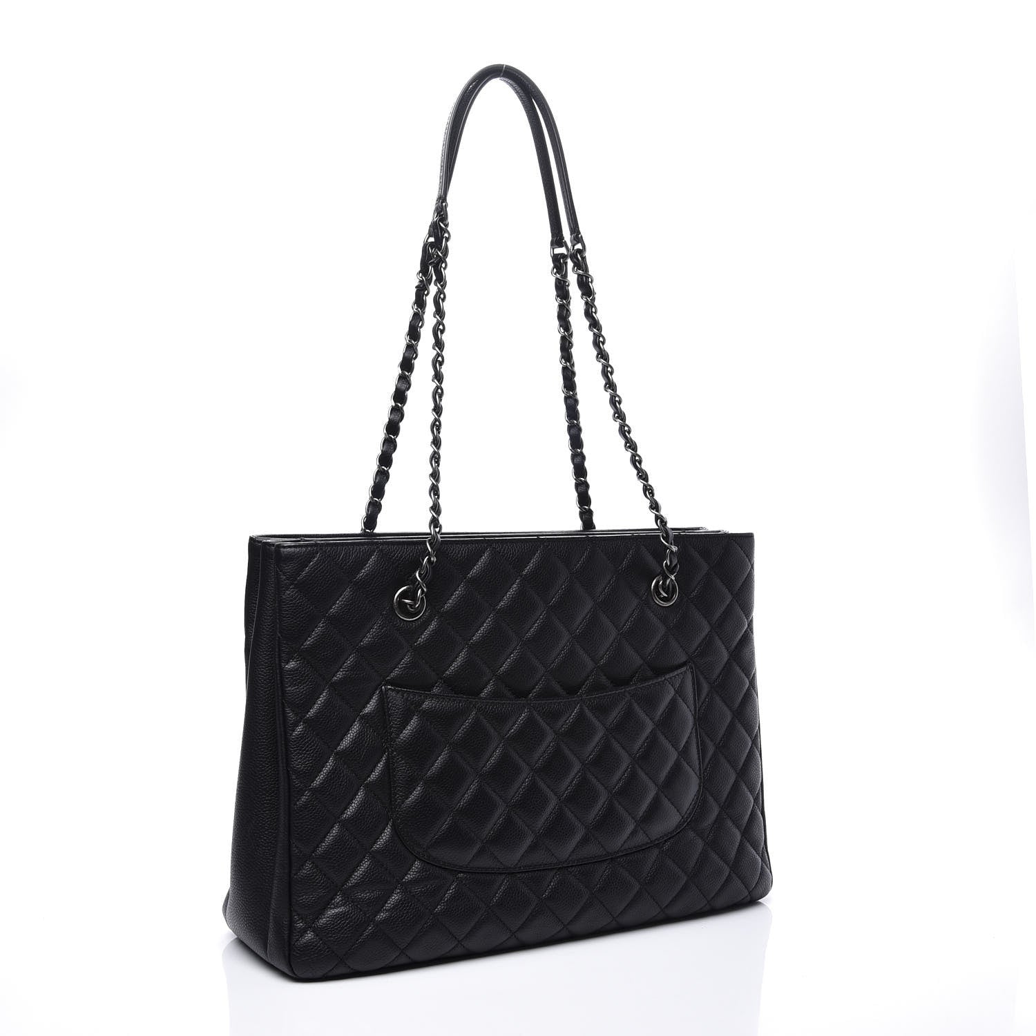 Chanel Caviar Quilted Urban Companion Shopping Tote Black 2 of 12