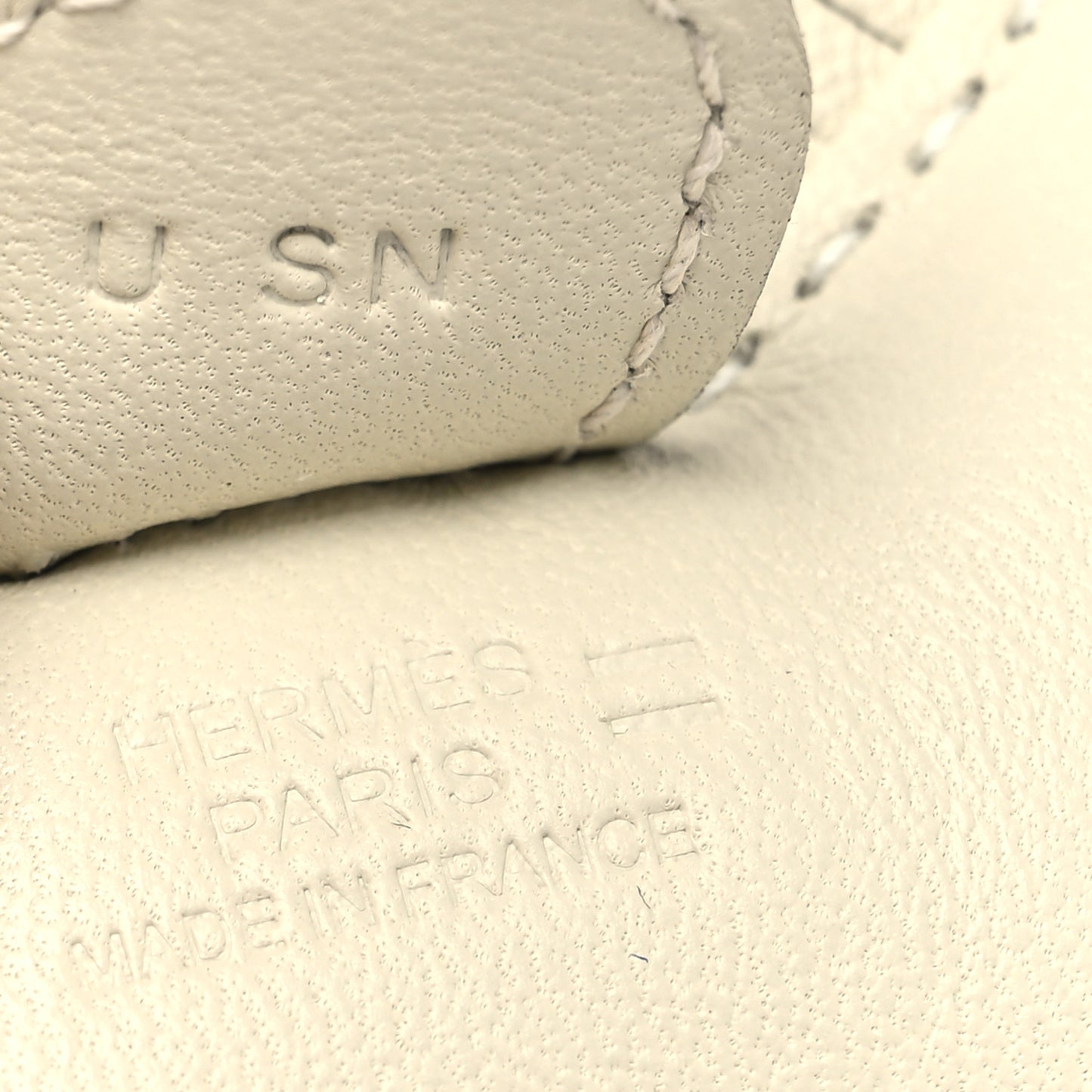 Milo Lambskin Lizard Grigri Rodeo Horse Bag Charm PM Beton Ombre