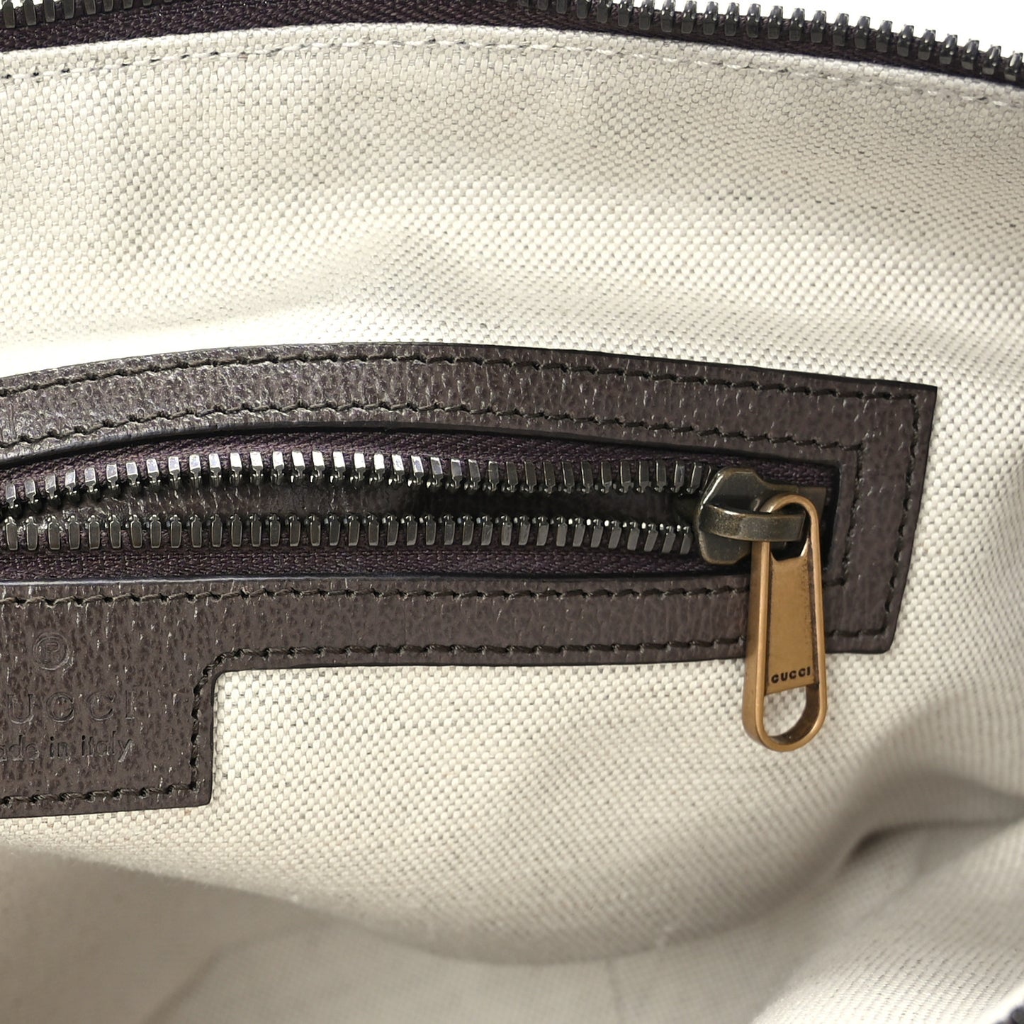GG Supreme Monogram Web Small Ophidia Half Moon Hobo Beige Ebony New Acero