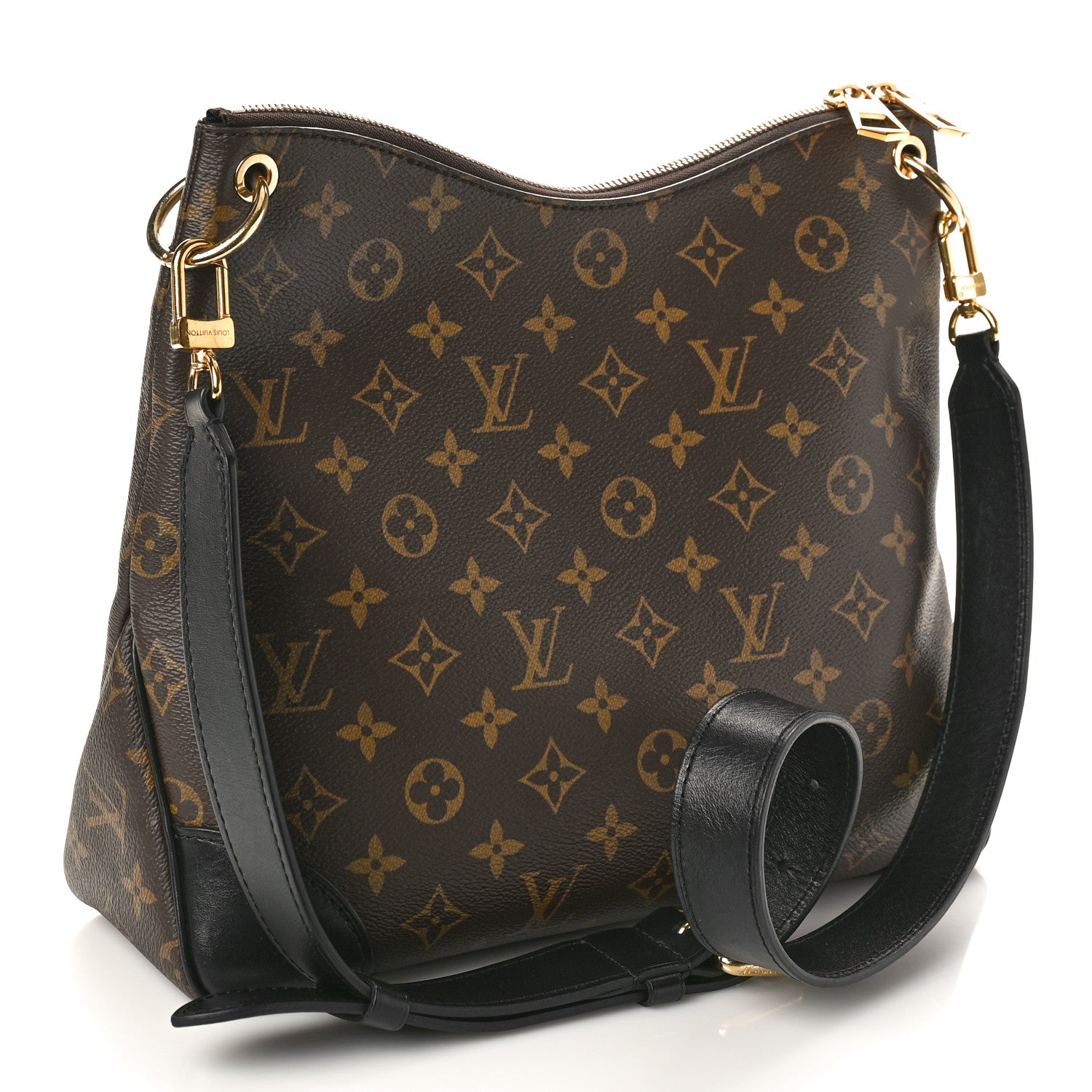 Louis Vuitton LOUIS VUITTON Monogram Odeon MM Black 3 of 9
