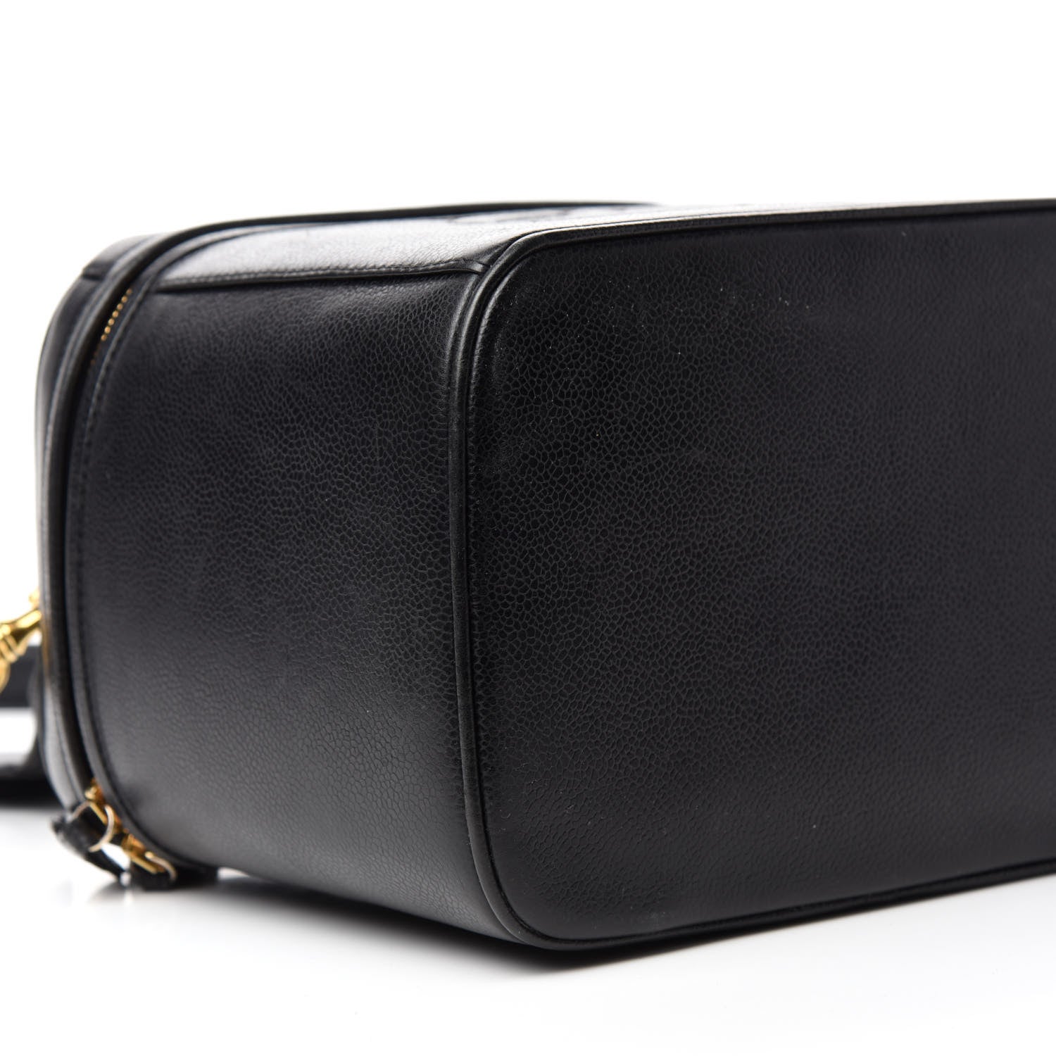 Chanel Caviar CC Vanity Train Case Black 6 of 10