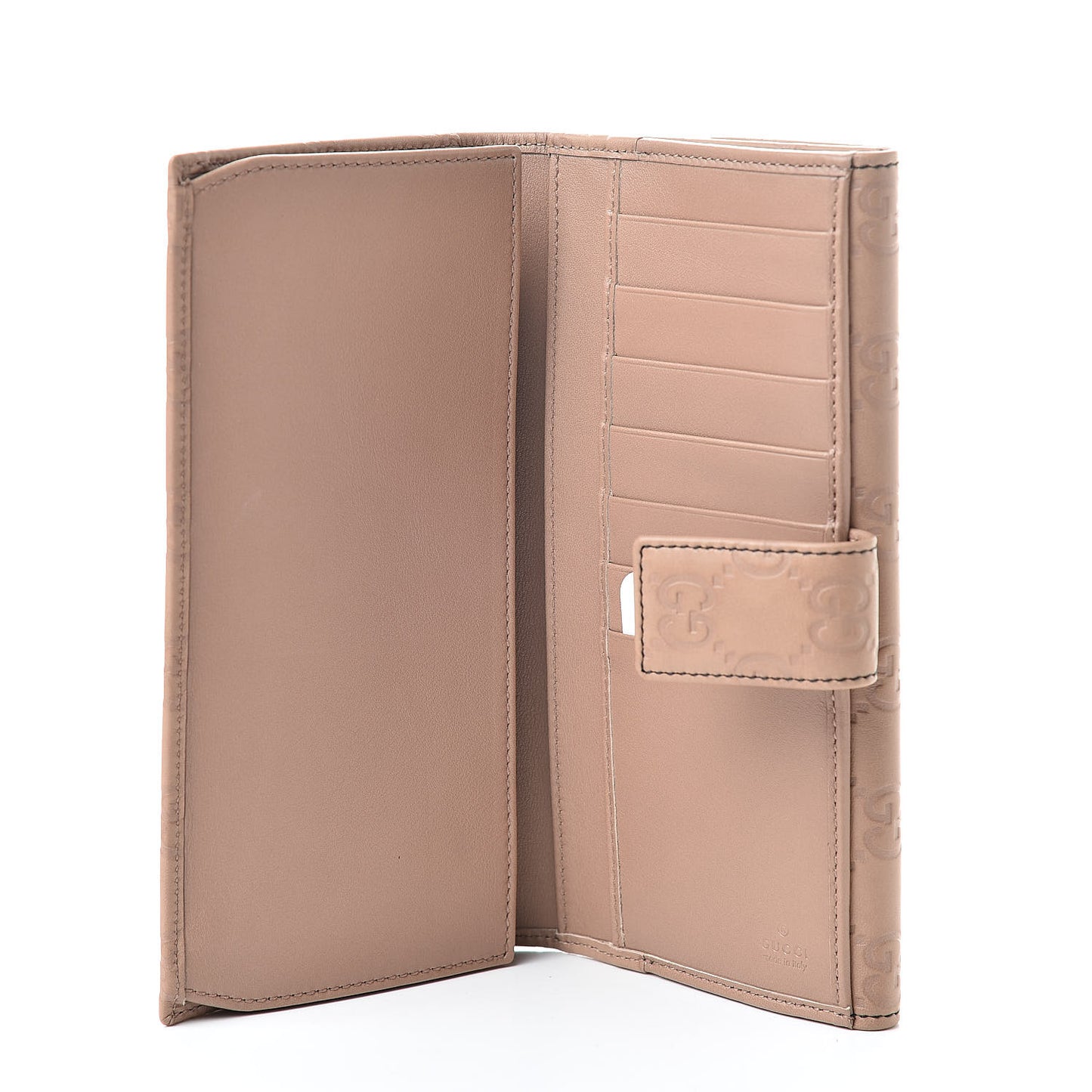 Guccissima Emily Continental Wallet Camelia