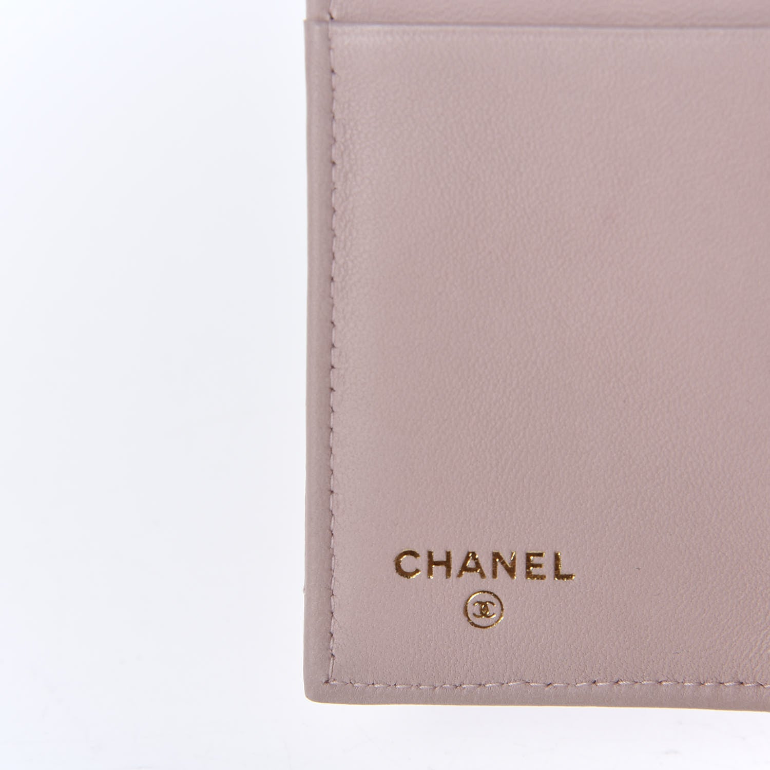 Chanel Calfskin Chevron Quilted Compact Flap Wallet Pink 7 of 9
