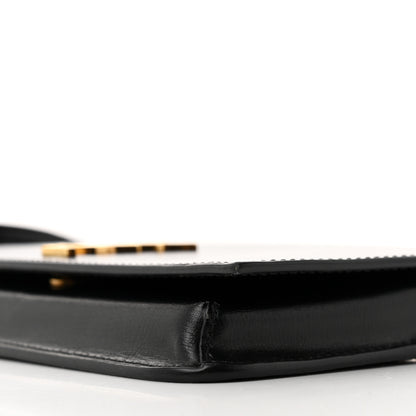 Saint Laurent Smooth Calfskin Monogram Phone Holder Crossbody Black 10 of 12