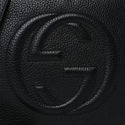 Gucci Pebbled Calfskin Small Soho Disco Bag Black 9 of 12