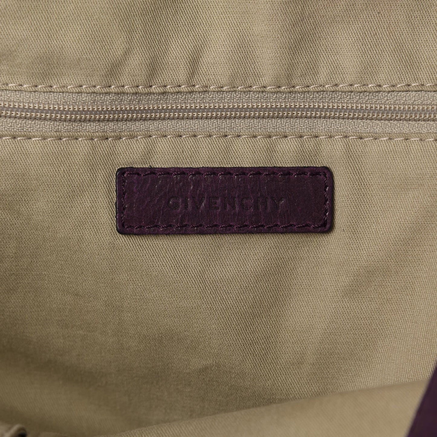 Crackled Calfskin Medium Nightingale Aubergine