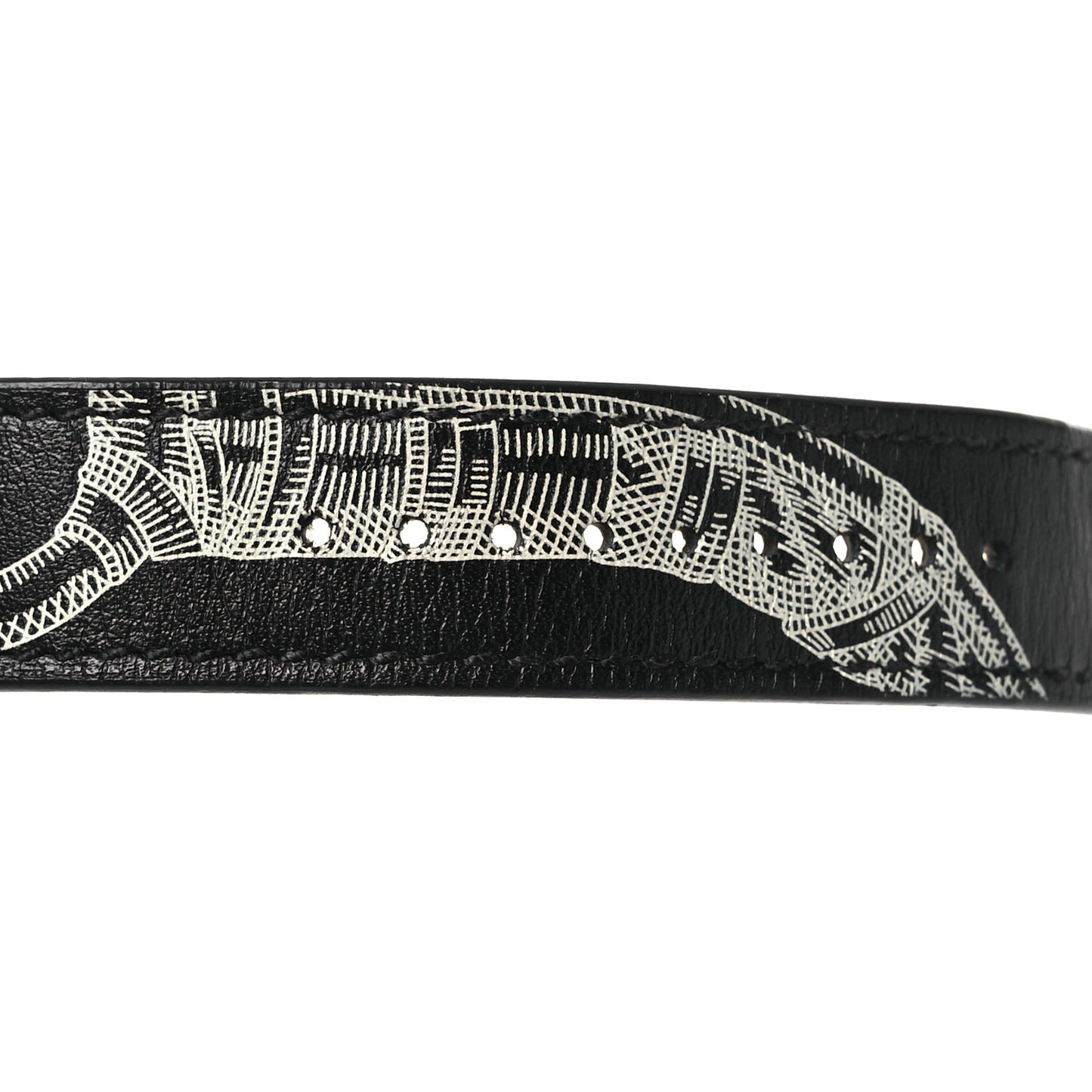 Swift Cavalleria Print 41mm Apple Watch Double Tour Strap Black