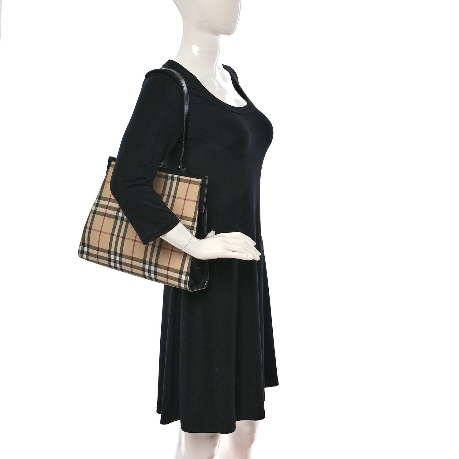 Burberry House Check Frame Bag Black 2 of 10