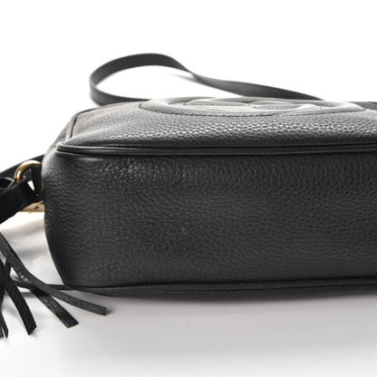 Gucci Pebbled Calfskin Small Soho Disco Bag Black 9 of 13